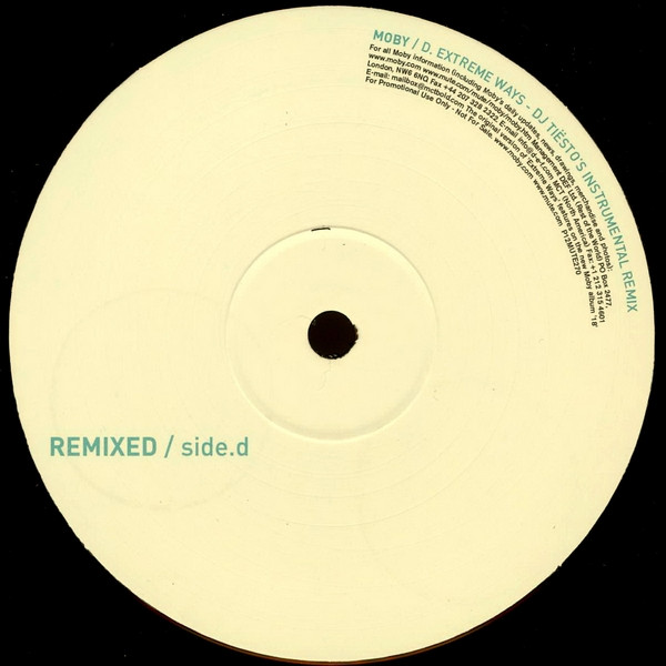 Moby - Extreme Ways | Mute (P12 MUTE 270) - 7