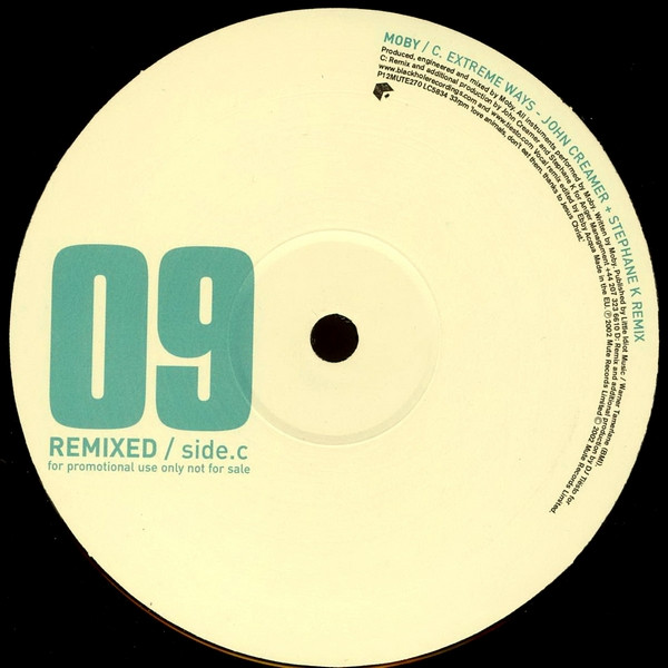 Moby - Extreme Ways | Mute (P12 MUTE 270) - 6