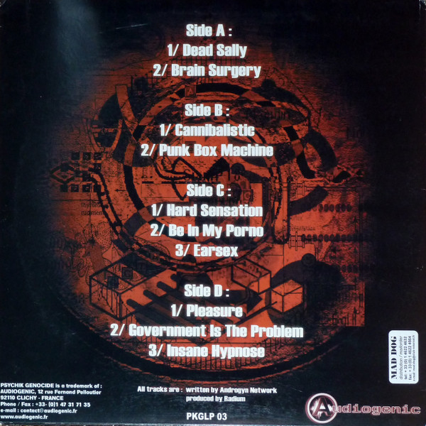 Androgyn Network - Earsex | Psychik Genocide (PKGLP 03) - 2