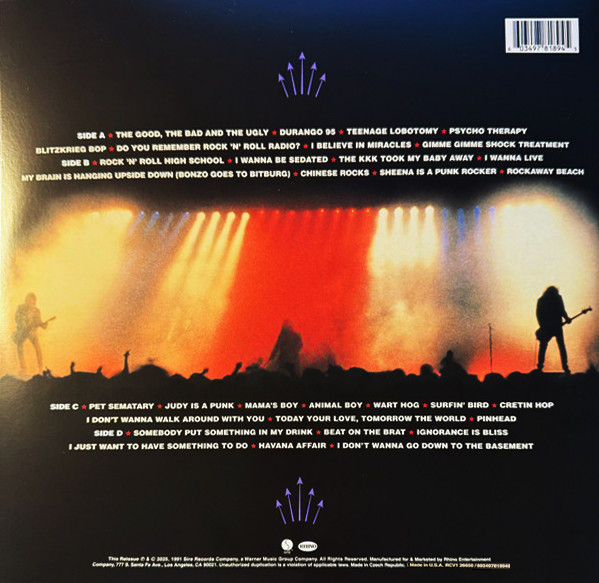 Ramones - Loco Live | Rhino Records (RCV1 26650) - 4