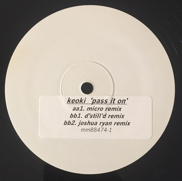 Keoki - Pass It On | Moonshine Music (MM 88474-1) Keoki - Pass It On | Moonshine Music (MM 88474-1)