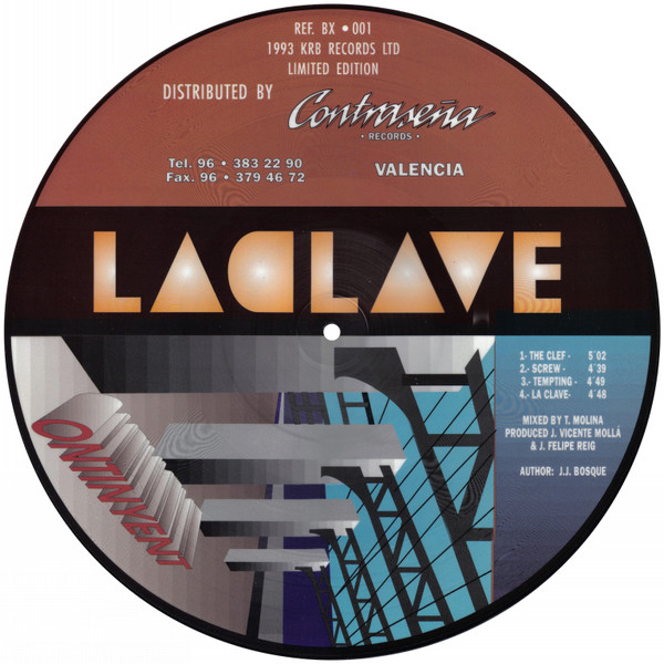 La Clave - La Clave | KRB Records Ltd. (BX - 001) - 2
