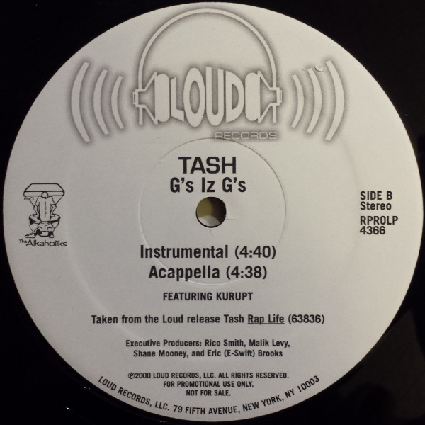 Tash - G's Iz G's (Remix) | Loud Records (RPROLP 4366) - 2