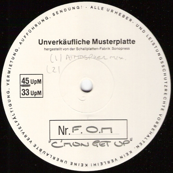 F.O.M. - C'mon Get Up | 101 Records (108 DMF - 5353) F.O.M. - C'mon Get Up | 101 Records (108 DMF - 5353)
