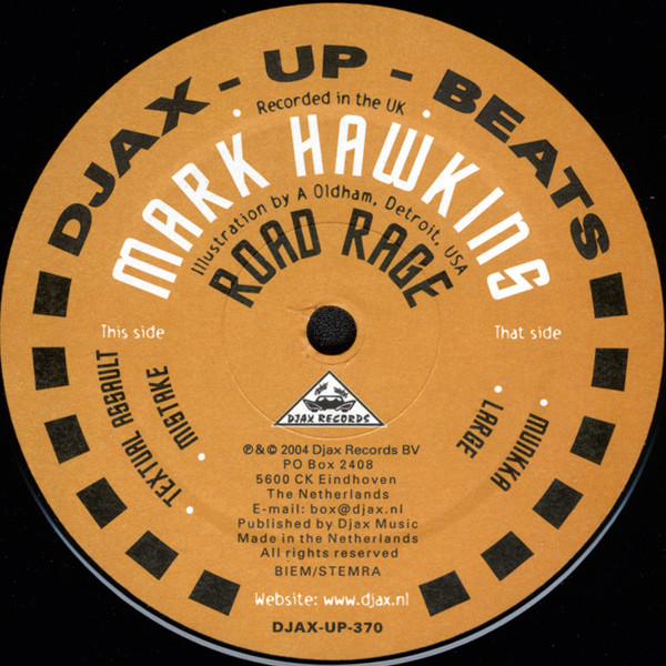 Mark Hawkins - Road Rage | Djax-Up-Beats (DJAX-UP-370)
