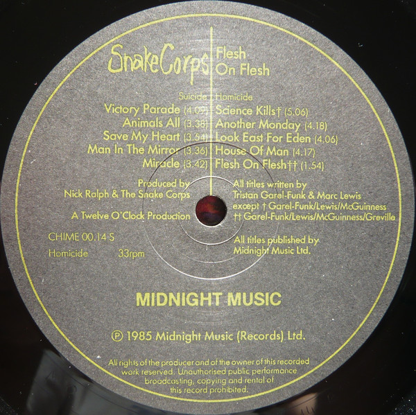 The Snake Corps - Flesh On Flesh | Midnight Music (CHIME 00.14 S) - 3 The Snake Corps - Flesh On Flesh | Midnight Music (CHIME 00.14 S) - 3