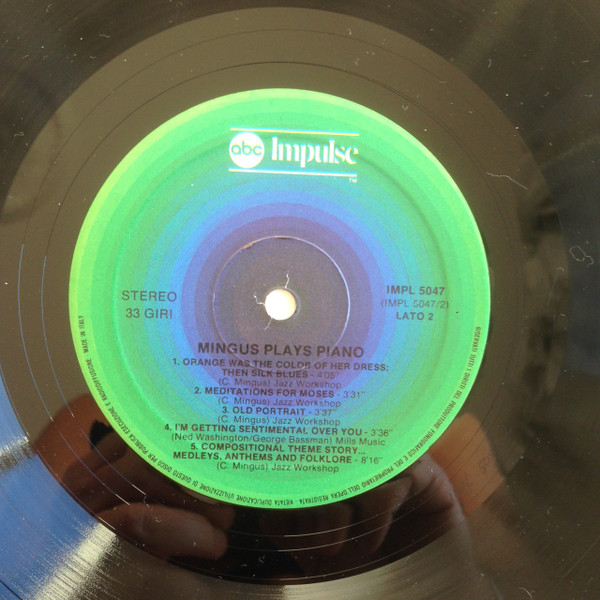 Charles Mingus - Mingus Plays Piano | Impulse! (AS-60) - 4