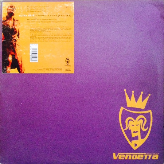 Ultra Naté - Found A Cure (Remixes) | Vendetta Records (VENMX 145 R) - main