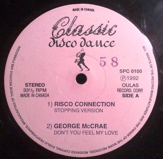 Various - Classic Disco Dance | Classic Disco Dance (SPC 0100)