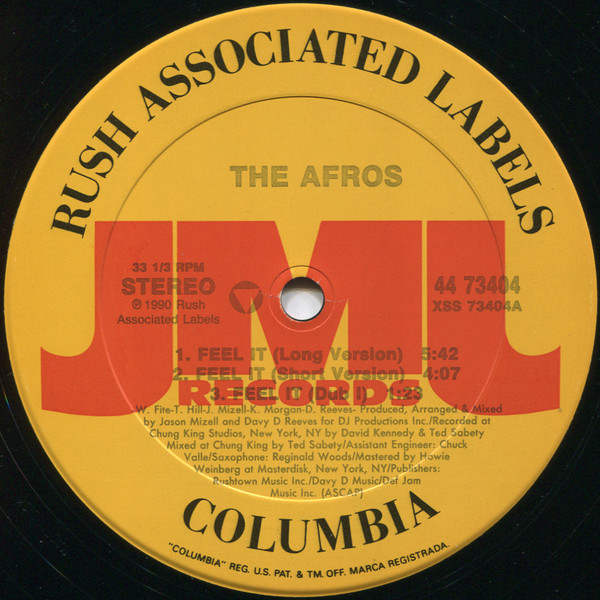 The Afros - Feel It | JMJ (44 73404) The Afros - Feel It | JMJ (44 73404)