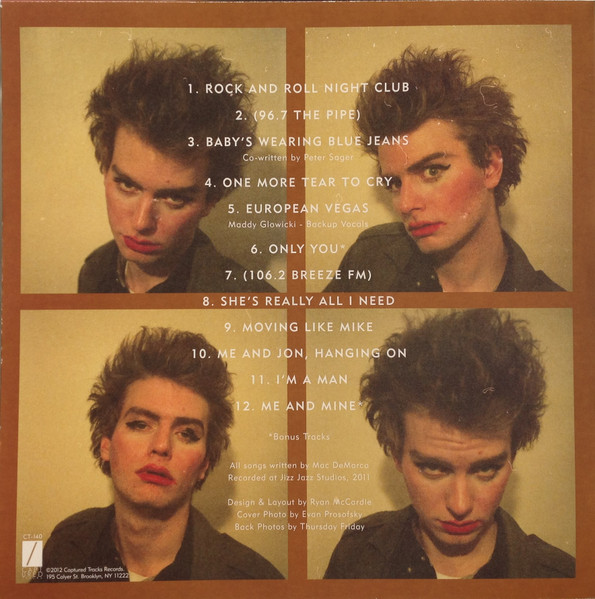 Mac Demarco - Rock And Roll Night Club | Captured Tracks (CT-140) - 2