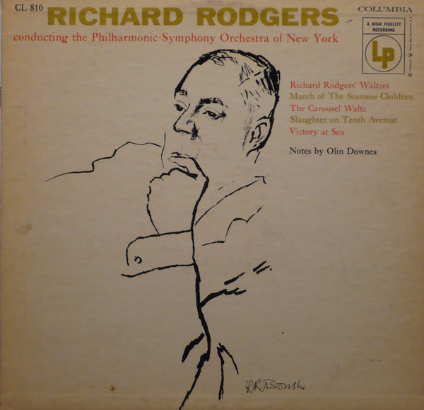 Richard Rodgers Conducting The Philharmonic-Symphony Orchestra Of New York - Richard Rodgers Conducting The Philharmonic-Symphony Orchestra Of New York | Columbia (CL 810)