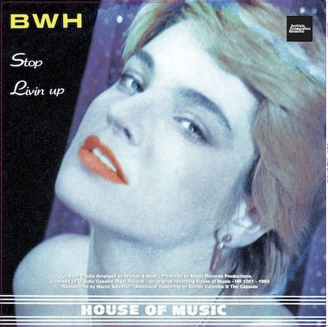 B.W.H. - Livin' Up / Stop | Archivio Fonografico Moderno (ARFON 07) - 2