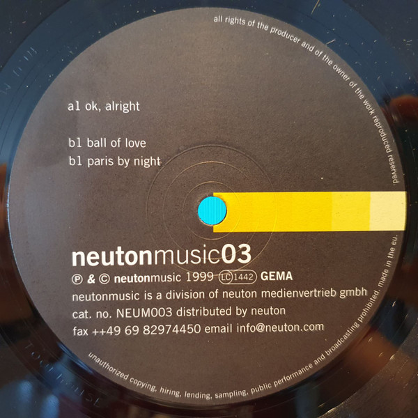 The Love Allstars - Ok, Alright | Neutonmusic (NEUM 003) - 2