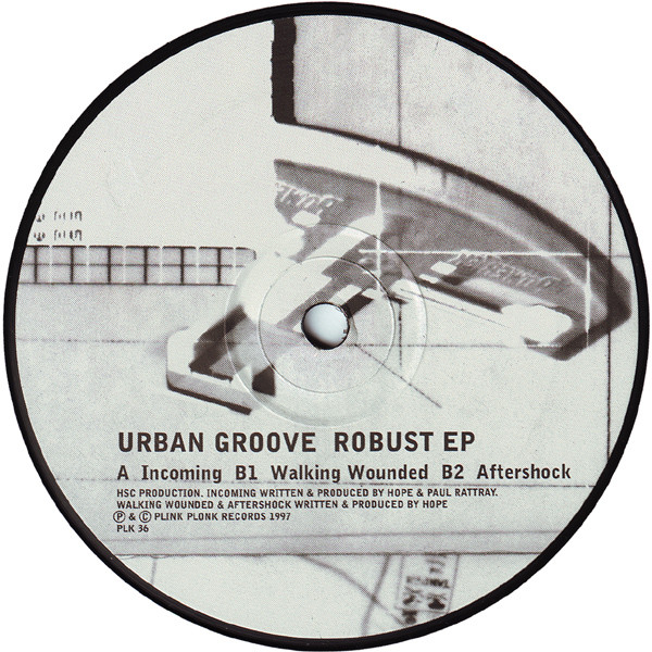 Urban Groove Alliance - Robust EP | Plink Plonk (PLK 36) - main