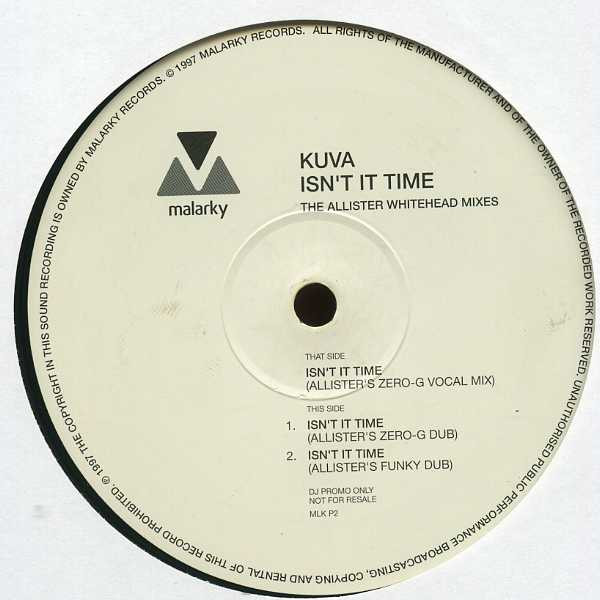 Kuva - Isn't It Time | Malarky Records (MLK P2)