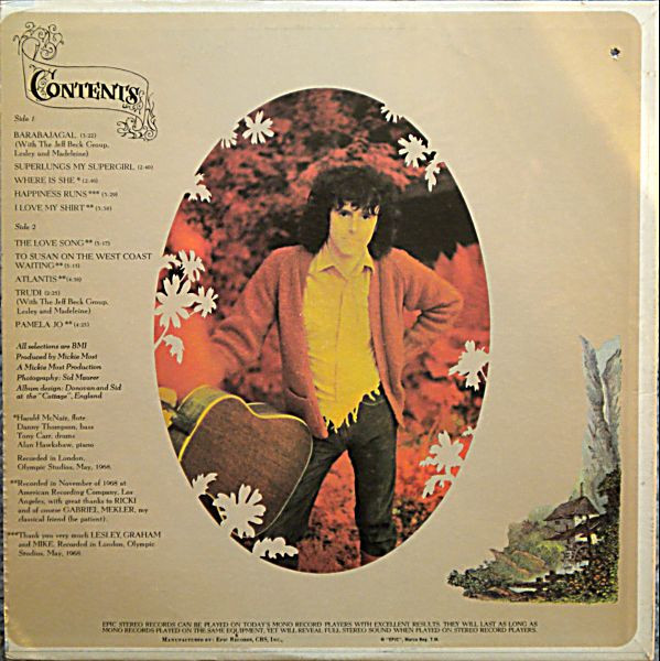 Donovan - Barabajagal | Epic (BN 26481) - 2