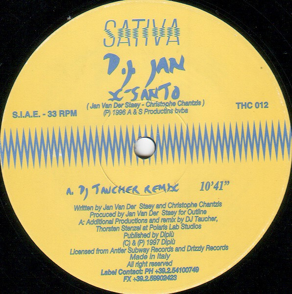 DJ Jan - X-Santo | Sativa (THC 012) - 3