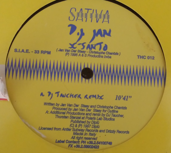 DJ Jan - X-Santo | Sativa (THC 012) - 2
