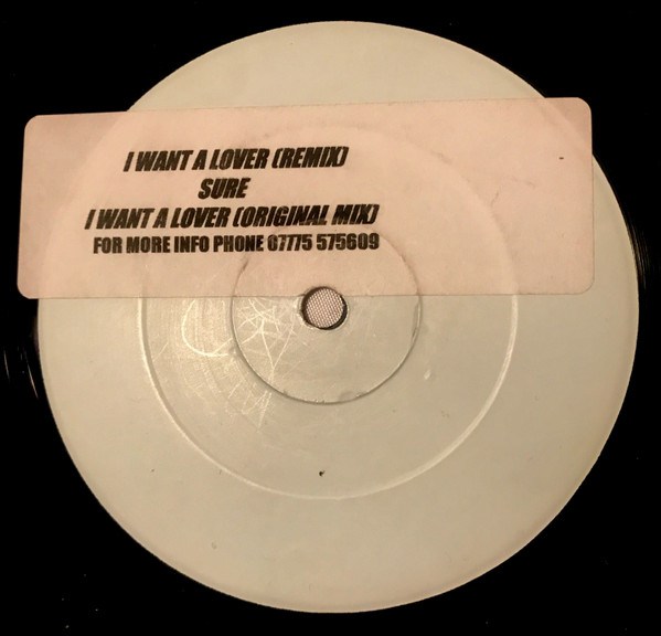 Upfront - I Want A Lover | Not On Label (ML 001)