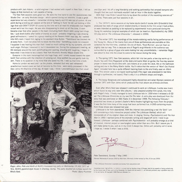 The Who - Who's Next | Polydor (076 176-1) - 3 The Who - Who's Next | Polydor (076 176-1) - 3