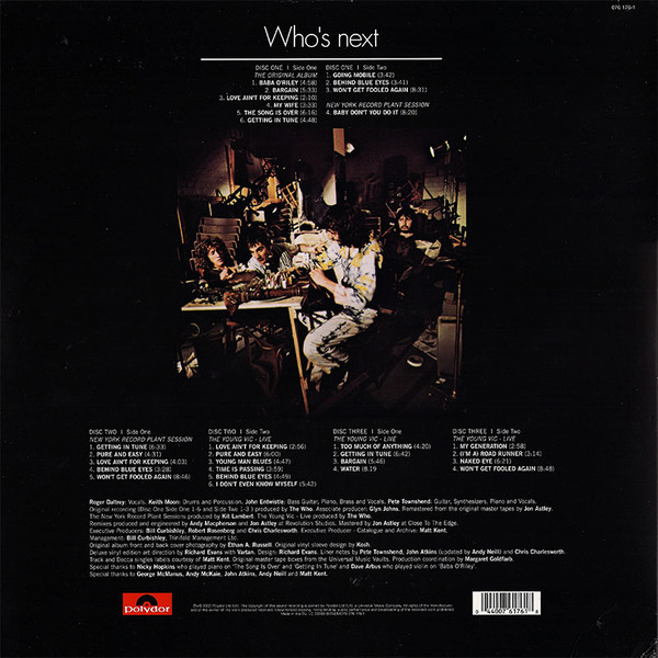 The Who - Who's Next | Polydor (076 176-1) - 4 The Who - Who's Next | Polydor (076 176-1) - 4