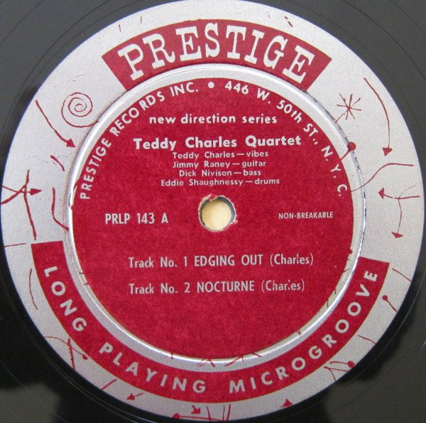 Teddy Charles Quartet - New Directions | Prestige (PRLP 143) - 3