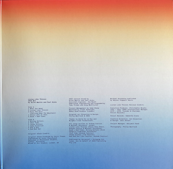 INXS - Listen Like Thieves | Petrol (R1 726935) - 3 INXS - Listen Like Thieves | Petrol (R1 726935) - 3