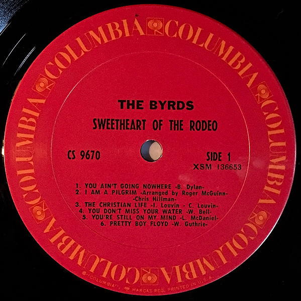 The Byrds - Sweetheart Of The Rodeo | Columbia (CS 9670) - 3