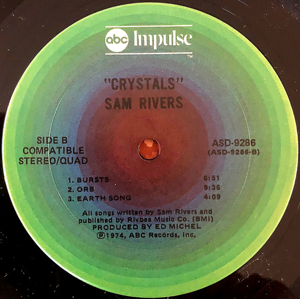 Sam Rivers - Crystals | ABC Impulse! (ASD-9286) - 3