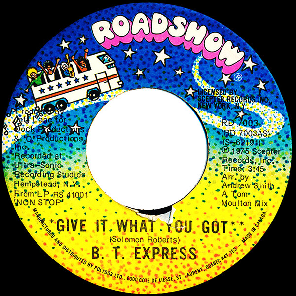 B.T. Express - Peace Pipe | Roadshow (RD 7003) - main