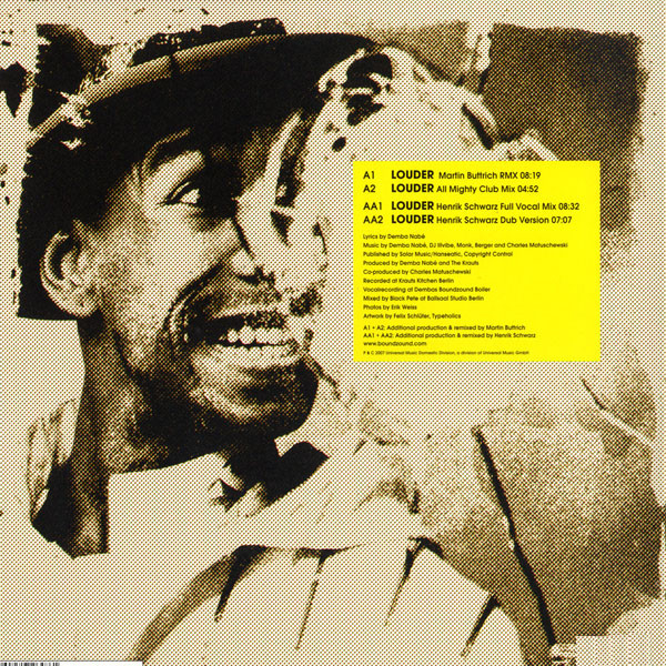 Boundzound - Louder | Island Records (1726486) Boundzound - Louder | Island Records (1726486)