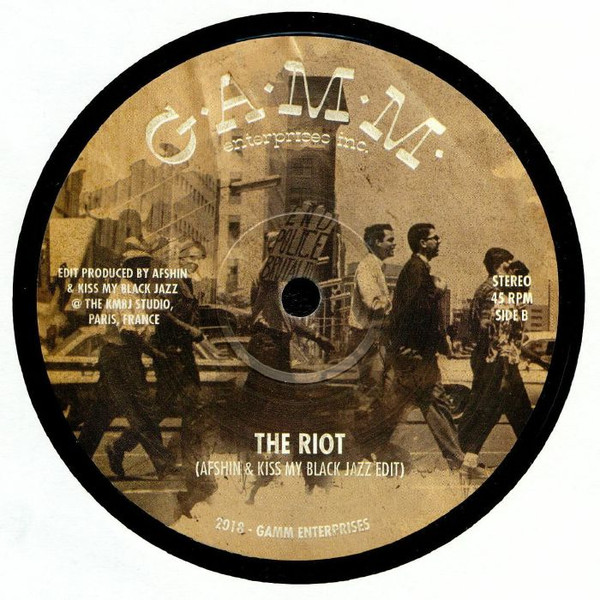 Afshin & Kiss My Black Jazz - Trouble In My Way / The Riot | G.A.M.M. (GAMM127) - 2 Afshin & Kiss My Black Jazz - Trouble In My Way / The Riot | G.A.M.M. (GAMM127) - 2