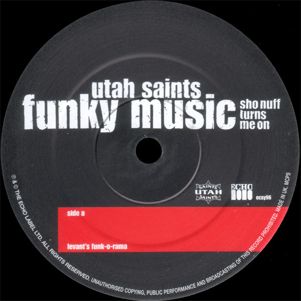 Utah Saints - Funky Music | Echo (ECSY 96) - 3