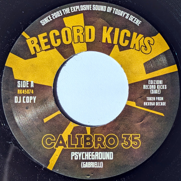 Calibro 35 - Psycheground | Record Kicks (RK45074) - main