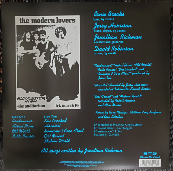 The Modern Lovers - The Modern Lovers | BMG (MOVLP1681) - 2