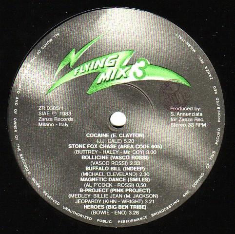 Various - Flying Mix 3 | Zanza Records (ZR 0305) - main