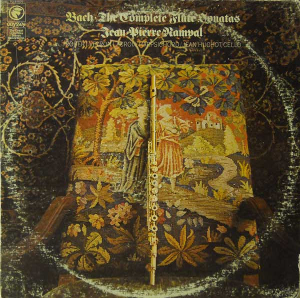 Johann Sebastian Bach - Jean-Pierre Rampal - The Complete Flute Sonatas | Odyssey (Y2 31925) - main