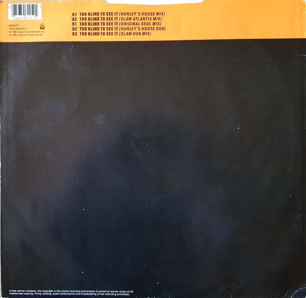 Kym Sims - Too Blind To See It | EastWest (B8667T) - 2