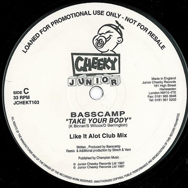 Basscamp - Take Your Body | Junior Cheeky Records (JCHEKT103)