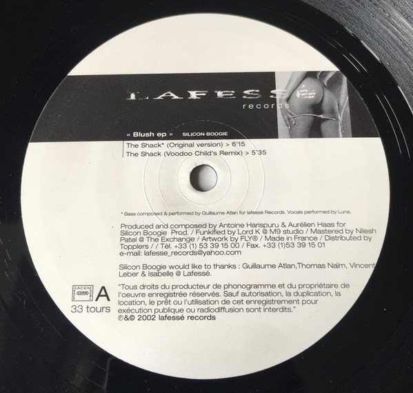 Silicon Boogie - Blush EP | Lafessé Records (LAFESSE010) - 3