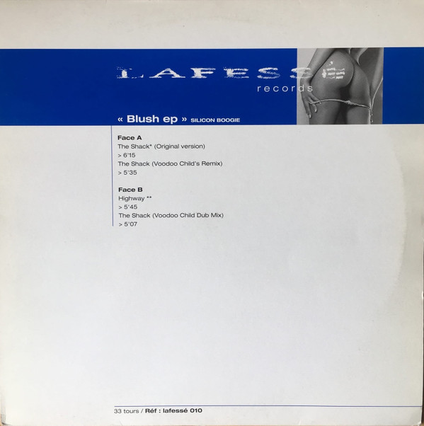 Silicon Boogie - Blush EP | Lafessé Records (LAFESSE010) - main