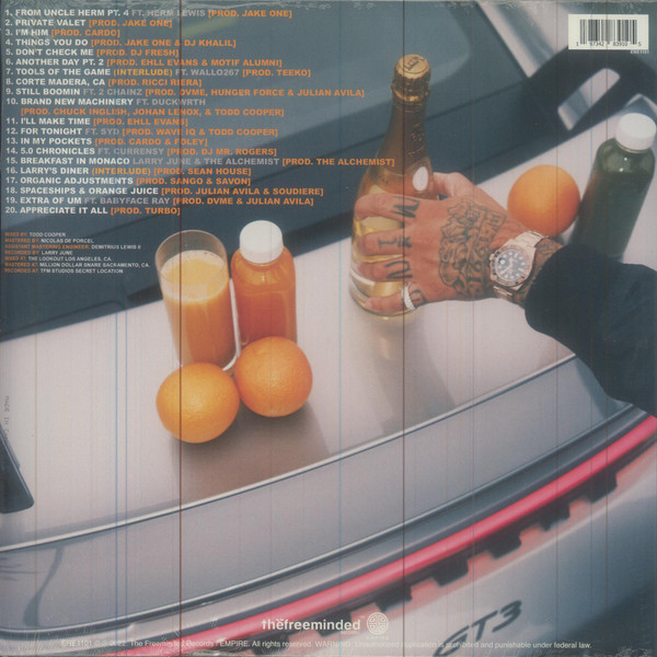 Larry June - Spaceships On The Blade | TFM Records (ERE1101) - 2 Larry June - Spaceships On The Blade | TFM Records (ERE1101) - 2