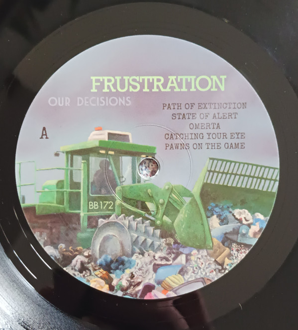 Frustration - Our Decisions | Born Bad Records (BB172) - 2