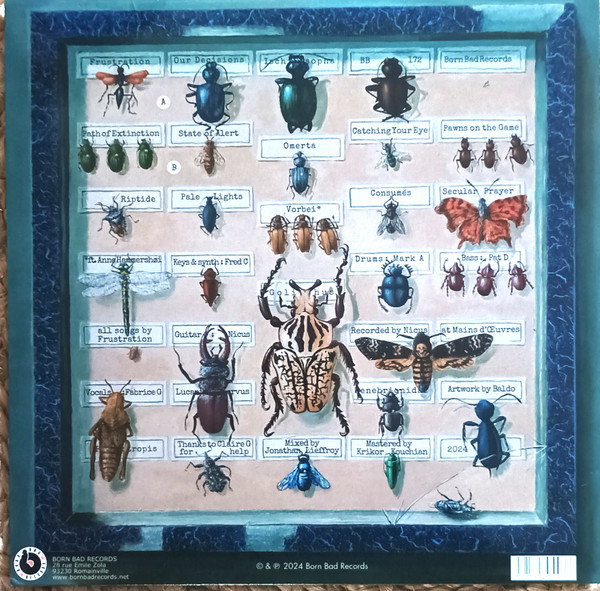 Frustration - Our Decisions | Born Bad Records (BB172) Frustration - Our Decisions | Born Bad Records (BB172)