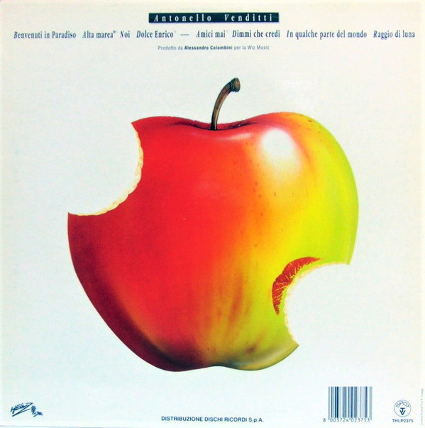 Antonello Venditti - Benvenuti In Paradiso | Heinz Music (THLP 2375)