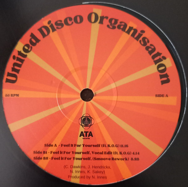 United Disco Organisation - Feel It For Yourself | ATA Records (ATA035NO)