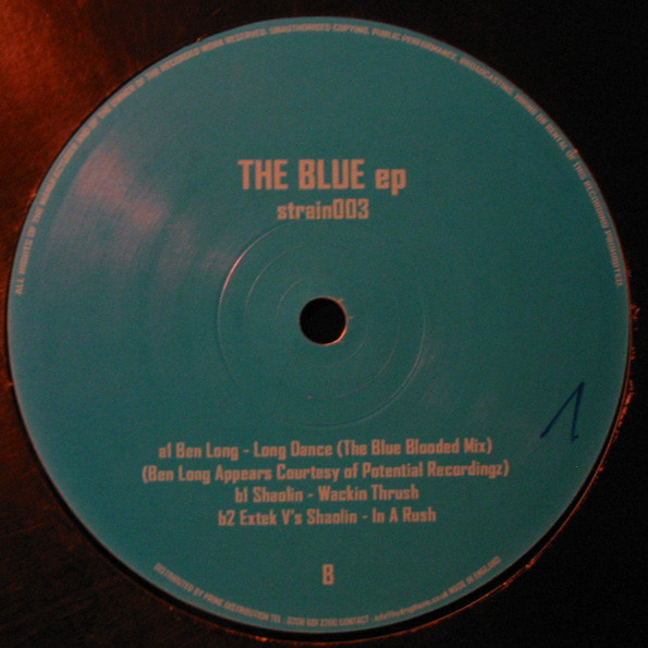 Various - The Blue EP | Hydrophonic Recordings (Strain 003) - main