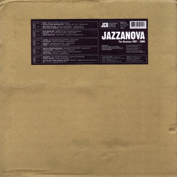 Jazzanova - The Remixes 1997-2000 | Jazzanova Compost Records (JCR) (JCR 013-1) - 2