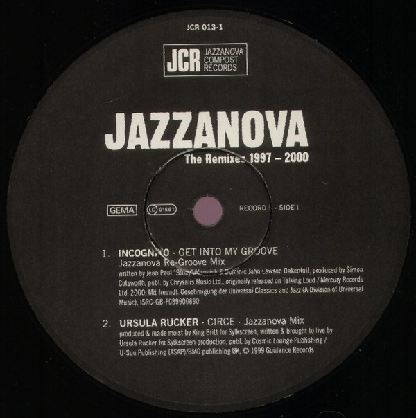 Jazzanova - The Remixes 1997-2000 | Jazzanova Compost Records (JCR) (JCR 013-1) - 4